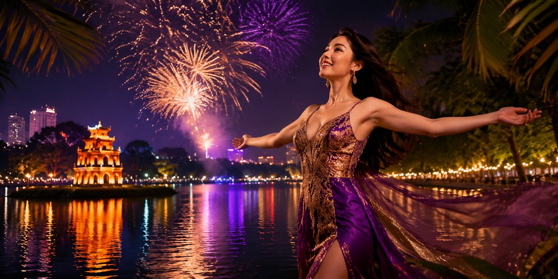 Khung cảnh lễ hội giải trí casino tại Hà Nội